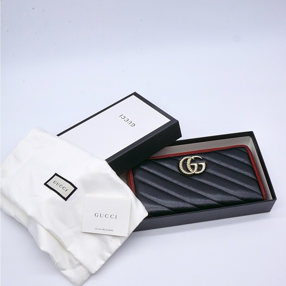 🍓GUCCI GG Logo Wallet - Picture 6 of 9